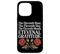 L'undicesima ora L'undicesimo giorno Veterans Day Custodia per iPhone 14 Pro Max