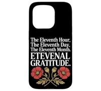 L'undicesima ora L'undicesimo giorno Veterans Day Custodia per iPhone 15 Pro