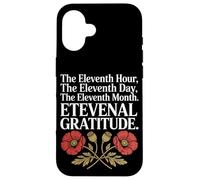 L'undicesima ora L'undicesimo giorno Veterans Day Custodia per iPhone 16