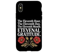 L'undicesima ora L'undicesimo giorno Veterans Day Custodia per iPhone X/XS
