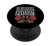 L'undicesima ora L'undicesimo giorno Veterans Day PopSockets PopGrip Adesivo