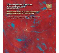 Torbjörn Iwan Lund Torbjörn Iwan Lundquist: Symphony No. 2 '...for Freedom (CD)