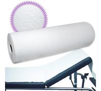 LUNEDA Lenzuolino Medico, Rotolo per Lettini Medici, Estetista, Massaggio, Fisioterapista, Ipoallergenico, Professionale, Monouso, Made in Italy, in Carta Cellulosa, h 60 cm (1 pz)