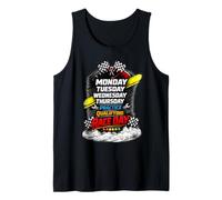 lunedì martedì Giovedi Allenamento Qualifying Race Day Canotta