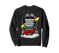 lunedì martedì Giovedi Allenamento Qualifying Race Day Felpa