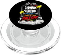 Lunedì Martedì Giovedi Allenamento Qualifying Race Day PopSockets PopGrip per MagSafe