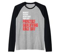 lunedì martedì GIOVEDÌ Prove di QUALIFICAZIONE Race Day Racing Maglia con Maniche Raglan
