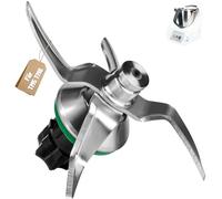 LUNEKUCK Coltello per Bimby TM5 TM6 Coltelli di Ricambio con Guarnizione per Vorwerk Bimby TM5 Lama di Ricambio Acciaio Inox Accessorio e Ricambi per Vorwerk Robot