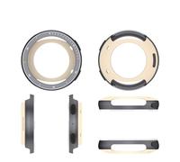 Lunetta Caso per Amazfit Active 2 Sapphire Edition Smartwatch Coperchio di protezione Borsette di colore solido di ricambio in metallo duro Caso della protezione dello schermo (Gray)