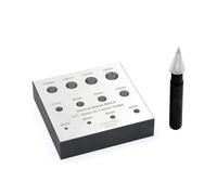 Lunetta Forma Blocco 12 Buchi Rotondo 3-14mm E Punzone 17° Gioielli
