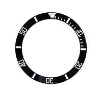 Lunetta per Guarda 4 Colori Ricambi Alta Durezza Nuovo Orologio In Ceramica Nuovo Orologio Leggero Orologio Da Polso Lunetta Inserto Loop per Uomini Donne(Nero), YANVGG-ZP00549-gAbGsR-01