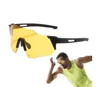 Lunettes De Soleil Polarisées Pour Cyclisme - Lunettes De Soleil De Sport | Lunettês De Cyclisme De Protection, Avec 1 Lentille Ou 4 Lentilles Interchangeables Monture Pour Hommes Femmes Lunettês
