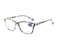 Lunettes Loupes Azza Grise Blanche et Noire Dioptrie +2