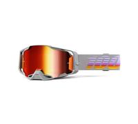LUNETTES MASCHERA CROSS ARMEGA FALLBROOK-ROUGE LENTE SPECCHIO 100% - 50005-10053