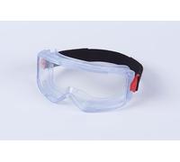 Lunettes-masques de protection 3M GoggleGear série 3000, joint PVC, optique AF transparente, sangle en toile, GG3001-AF EU