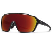 Lunettes smith shift mag noir chromapop rouge mirroir