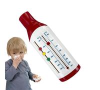 Lung Function Spirometer, Portable Spirometry Meter for Deep Breath Training, Incentive Spirometer for Kids and Adults, Breath Function Monitor for Healthy Lung Performance and Capacity