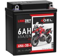 LUNGA DURATA 6N6-3B-1 Moto Gel Batteria 6V 6Ah 00611 Batteria Moto Scooter