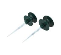 Lunga Durata Giardino Tubo Roller Guida Con Resistente Zinco Metallo Punte