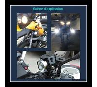 Lunga Portata LED per Moto Quad / Faro Route Ant. / Antinebbia / Nuovo