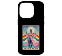 Lunga vita alla Drag-Queen Scheletro dei Tarocchi Divertente LGBT Gay Custodia per iPhone 14 Pro
