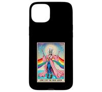 Lunga vita alla Drag-Queen Scheletro dei Tarocchi Divertente LGBT Gay Custodia per iPhone 15 Plus