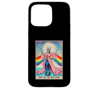 Lunga vita alla Drag-Queen Scheletro dei Tarocchi Divertente LGBT Gay Custodia per iPhone 15 Pro Max