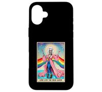Lunga vita alla Drag-Queen Scheletro dei Tarocchi Divertente LGBT Gay Custodia per iPhone 16 Plus