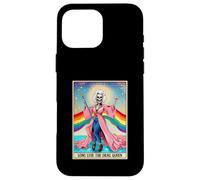 Lunga vita alla Drag-Queen Scheletro dei Tarocchi Divertente LGBT Gay Custodia per iPhone 16 Pro Max