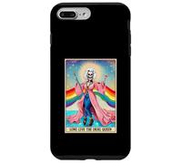 Lunga vita alla Drag-Queen Scheletro dei Tarocchi Divertente LGBT Gay Custodia per iPhone 7 Plus/8 Plus