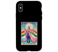 Lunga vita alla Drag-Queen Scheletro dei Tarocchi Divertente LGBT Gay Custodia per iPhone X/XS
