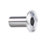 Lunghezza 50/60 mm 3/4" 1” 2“ 3” Tubo OD 19 mm-76 mm Raccordo in acciaio inossidabile Tri Clamp Feerule Home Brew(Height 60mm,45mm x ferrule 64)