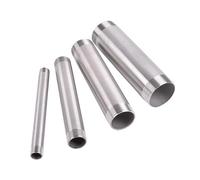 Lunghezza 60 80 100 150 300 mm a 1/4" 3/8" 1/2" 3/4" 1" -2" BSPT Filettatura maschio SS304 Raccordo for tubo a nipplo(150mm 2")