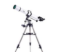 Lunghezza focale pratica 900 mm, specchio cercatore 5 × 24, rifrazione regolabile portatile da viaggio per astronomia, pellicola verde multistrato, manuale, manuale goo