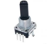 Lunghezza incrementale rotatoria dell'asse 20mm del metallo di impulso del sensore 24 del codificatore del commutatore EC12E2420801 del codificatore per la componente industriale di progetto di