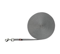 Lunghina per cani Trixie molto leggera grigia - L 15 m x H 10 cm
