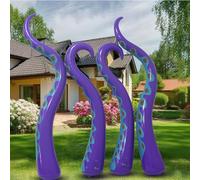 Lungo Halloween Gonfiabile - Blow Up Halloween Arch Decorations | Esplodere Decorazioni per Gonfiare per All'aperto | Pezzi Tentacolo Di Polpo 3D per Il Cimitero del Giardino del Prato