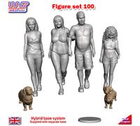 Lungo i Binari Figura Scenario Display Set 100 Nuovo 1:3 2 Scala Wasp