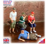 Lungo i Binari Figura Scenario Display Set 20 Nuovo 1:3 2 Scala Wasp