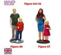 Lungo i Binari Figura Scenario Display Set 31 Nuovo 1:3 2 Scala Wasp