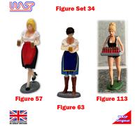 Lungo i Binari Figura Scenario Display Set 34 Nuovo 1:3 2 Scala Wasp