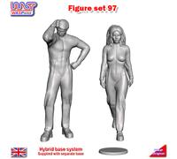 Lungo i Binari Figura Scenario Display Set 97 Nuovo 1:3 2 Scala Wasp