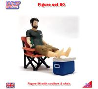 Lungo i Binari Non Colorato Figura Scenario Display Personaggi Sedia Frigo Di 60