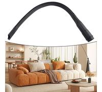 Lungo Piatto Ugello Universale Plastica Nero Supply Attacco 1pc 32/35mm