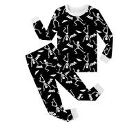 Lungo Pigiama Ragazzo 2 Pz Set 2025 Abbigliamento da Casa Lunga Intimo Termico Pyjama Sets Vestiti Bambino Invernale Due Pezzi Comoda Manica Bambini e Ragazzi