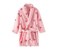 Lungo Pigiama Ragazzo 2 Pz Set 2025 Abbigliamento da Casa Maglia a Maniche Lunghe e Pantaloni Felpato Caldo Cotone della Stampa Fumetto per Dormire Stare in