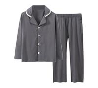 Lungo Pigiama Ragazzo Bambina e Bambino Set Casa con Girocollo Strati Termici per Bambini, Top Pantaloni Pyjama Sets Vestiti Invernale Due Pezzi Neonato Maschio Ideale Primavera Autunno