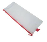 Lungo Tuff Borsa Zip Portafoglio Resistente Forte Impermeabile Matita Custodia
