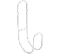 Lunhoo Supporto per tubo da giardino, montaggio a parete, per tubo dell'acqua, da appendere, per tubo da giardino, corde, cortile esterno (bianco)