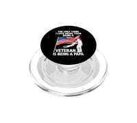 L'unica cosa che amo di più che essere un veterano è un papà PopSockets PopGrip per MagSafe